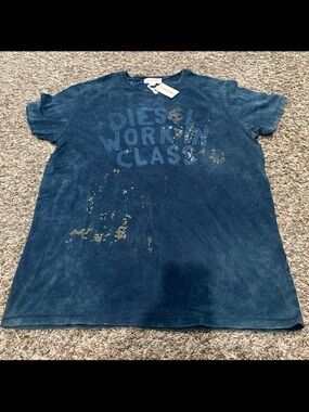 Diesel NWT mineral wash workin class T-shirt women’s size XXL